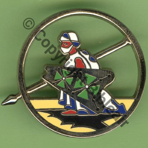 48 NH GLA.48  DISSOLUTION DA DAKAR 2011  AB.P 2Attach PINS Dos irreg scintillant Src.Y.GENTY 23Eur(x3) 